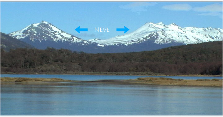 Neve no chão